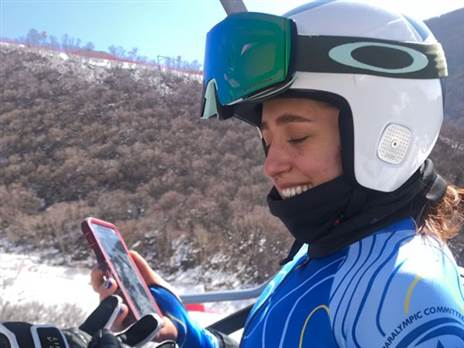 תשתתף במקצה אחד. וספי (באדיבות המשלחת לבייג'ינג)