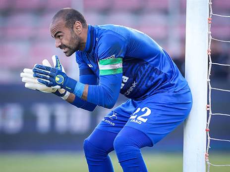 מחמוד קנדיל. השוער הוותיק נחלץ לעזרת המועדון (מאור אלקסלסי)