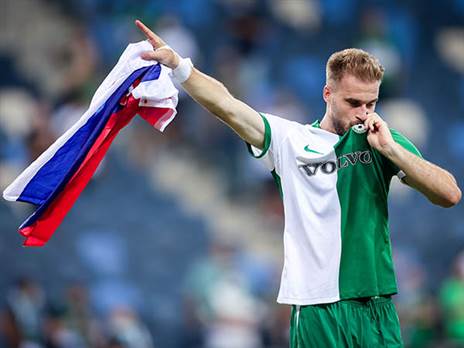 בוגדן פלאניץ'. הפך לעוגן בהגנת מכבי חיפה _מאור אלקסלסי)