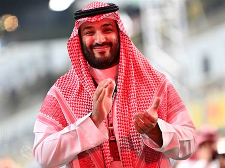 מוחמד בן סלמאן. מקמהן התעלם מהבעייתיות ( Andrej Isakovic - Pool/Getty Images)
