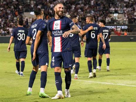 פריז חוגגת בבלומפילד. תספוג עונשים כבדים? (Amir Levy, GETTY)