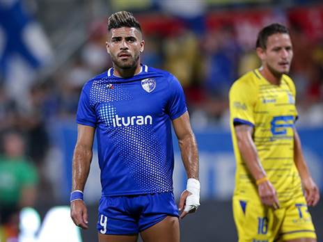 "כיף לי שהוא איתי בקבוצה". שבירו (צילום: מאור אלקסלסי)