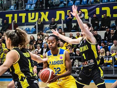 מנקודות האור הבודדות של אשדוד. ווקר (קרדיט: FIBA)