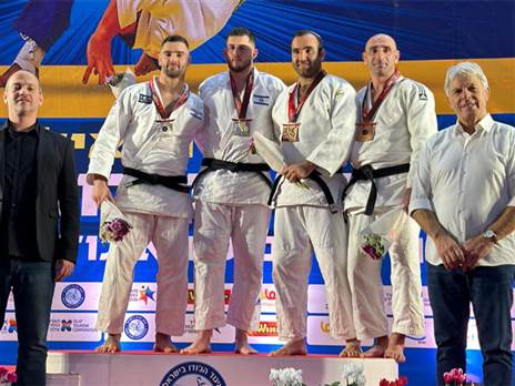 אלופי ישראל בג'ודו (באדיבות איגוד הג'ודו)