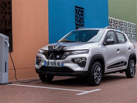 דאצ'יה ספרינג חשמלי. בינתיים, רק זה