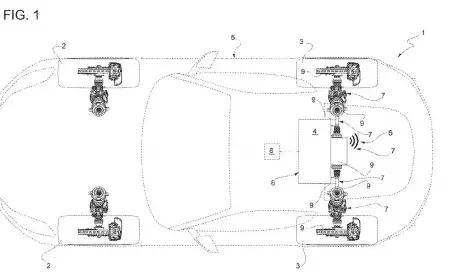 התרשים שהוגש למשרד הפטנטים בארה"ב