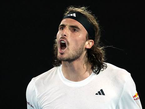 לא עשה את זה פשוט. ציציפאס (GETTY)