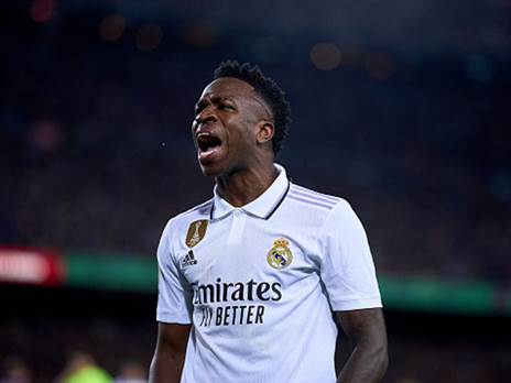 ספג קריאות נאצה. ויניסיוס (getty)