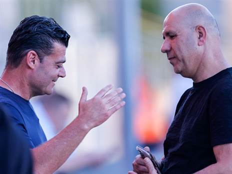 עם חאלד דוכי. "הייתי עושה בסכנין דברים יפים" (מאור אלקסלסי)