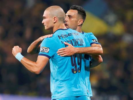 "מי שאמר שאני וערן לא יכולים לשחק ביחד לא באמת מבין בכדורגל" (צילום: אלן שיבר)