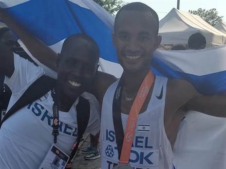 מארו טפרי ולונה צ'מטאי סלפטר | צילום: איגוד האתלטיקה