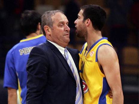 "מכבי היא המפלט הטוב ביותר". הלפרין בימיו בצהוב (GETTY)