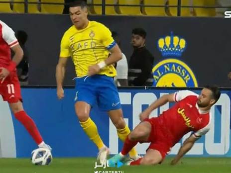 רגע ה"עבירה" על רונאלדו