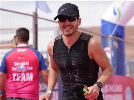 יוני ברטל בצ'אלנג' ישראמן | צילום: בני דויטש, באדיבות אחים לחיים