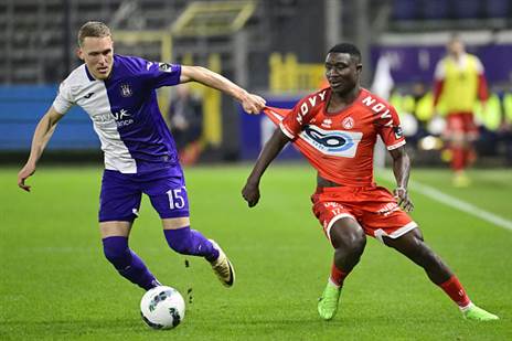 בעונה האחרונה בליגה הבלגית (LAURIE DIEFFEMBACQ/Belga/AFP via Getty Images)