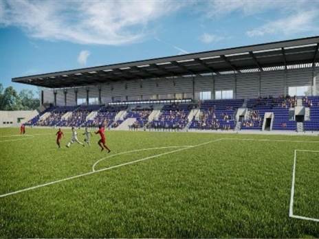 הדמייה של האצטדיון בזמן משחק (GAB אדריכלים)