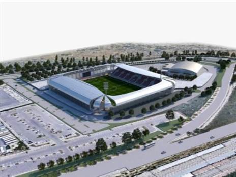 הדמיה של האצטדיון
