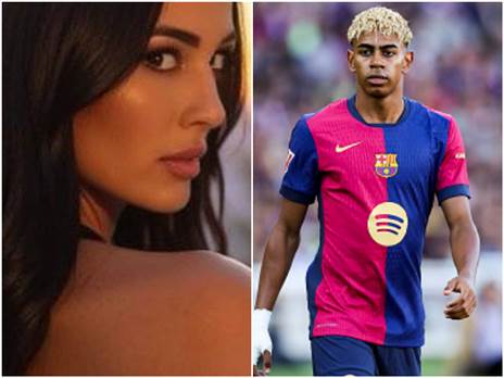 לאמין ימאל וקלאודיה באבל (GETTY)