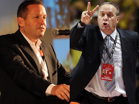 ראש בראש. צביקה שרף ואבנר קופל (gettyimages, קובי אליהו, וואלה)