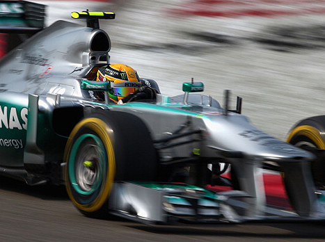 ראשון על הגריד. המילטון (gettyimages)