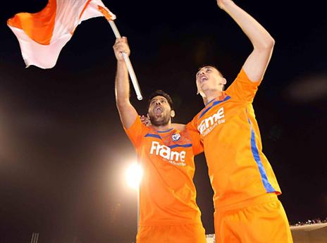 עומר אצילי (מימין). הילד מראשון יכבוש את הבירה?