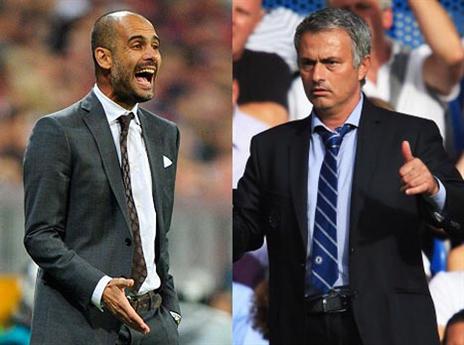 נפגשים לסיבוב שני. פפ ומוריניו (gettyimages)