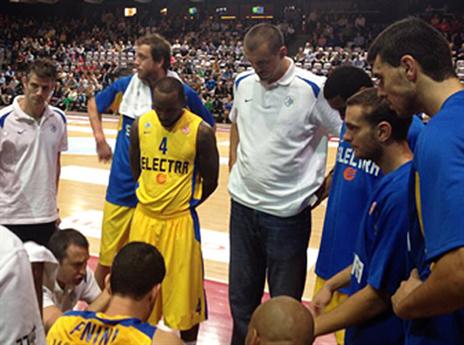 מבחן אירופי ראשון עבר בהצלחה (אתר מכבי ת"א)