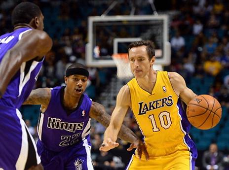 סטיב נאש, לא שיחק במחצית השניה (gettyimages)