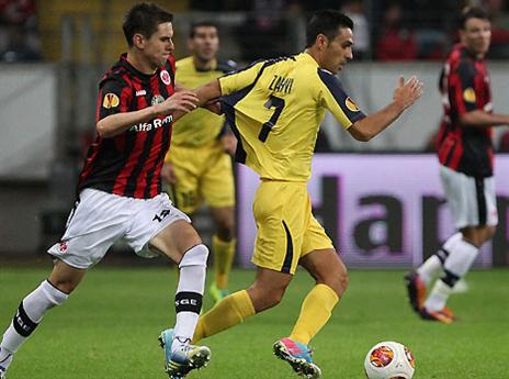 אין הרבה מנוחה לפני פרנקפורט. זהבי (AFP)