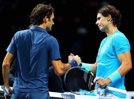 לא כוחות. נדאל ופדרר (gettyimages)