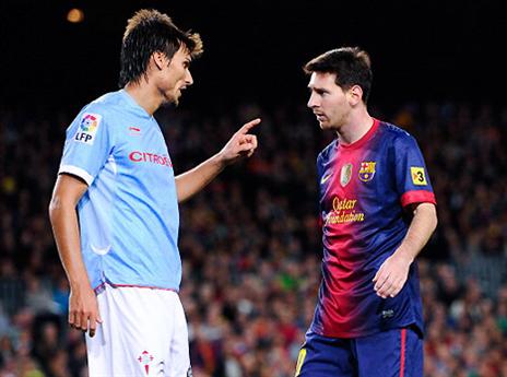 וילה, התמודד גם עם מסי (gettyimages)