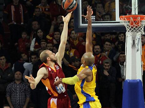 שלט מתחת לסל. טיוס (gettyimages)