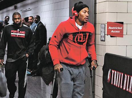 הפציעה ששינתה הכל. רוז (gettyimages)