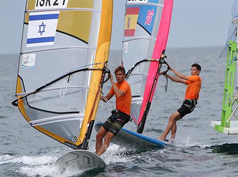 קפץ למקום השני הכללי. משיח (צילום: יח"צ איגוד השייט)