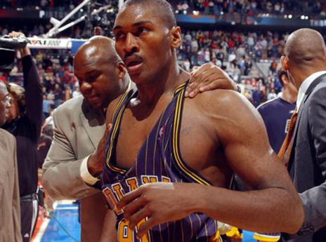 "אפשר רק ללמוד ממקרים כאלה". ארטסט לאחר הקטטה המפורסמת בדטרויט (gettyimages)