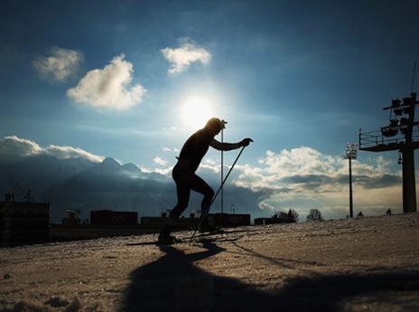 נשבעים לכם שהתמונה הזו היא לא מהחרמון. כך נראה אתר אולימפי? איפה השלג?