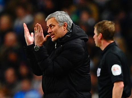 מוריניו, לא מפספס הזדמנויות (GETTYIMAGES)