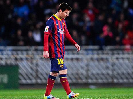 מסי. יצטרך להעיר את הקבוצה שלו (gettyimages)