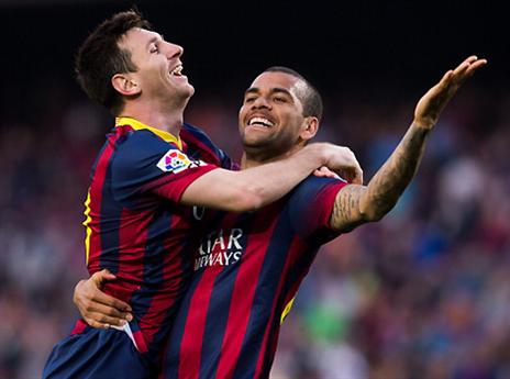 מסי, אלבה שומר לו אמונים (GETTYIMAGES)