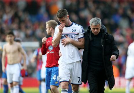 הוא מתכוון לזה? מוריניו (GETTYIMAGES)