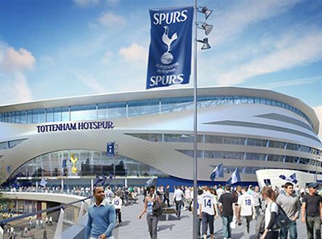 הפתיחה ב-2017 (האתר הרשמי של טוטנהאם)