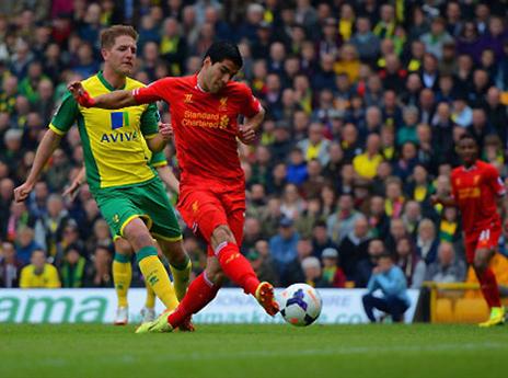 סוארס, חשבתם שלא יבקיע? (GETTYIMAGES)
