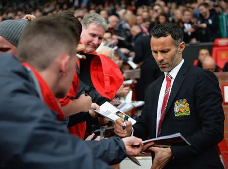 גיגס קיבל תשואות מהקהל (gettyimages)