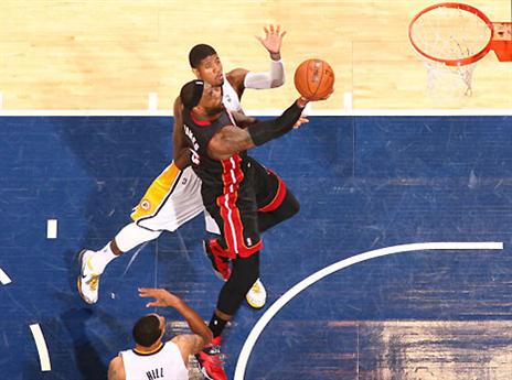 לברון. המשחק הכי חלש שלו בפלייאוף (gettyimages)