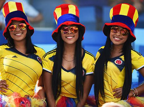 הקולומביאנים מגיעים בשקט (gettyimages)