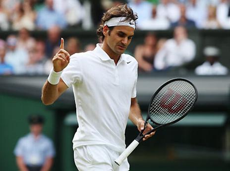 פדרר, בדרך לגמר תשיעי בקריירה? (GETTYIMAGES)