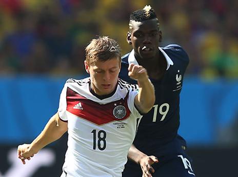 פוגבה, צבר ניסיון (GETTYIMAGES)