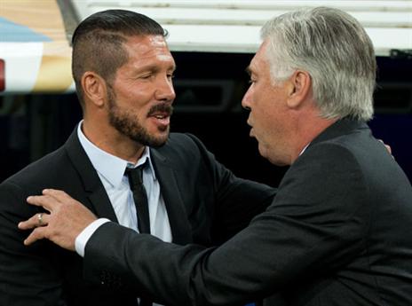 אנצ'לוטי וסימאונה. "יש להם יתרון" (gettyimages)