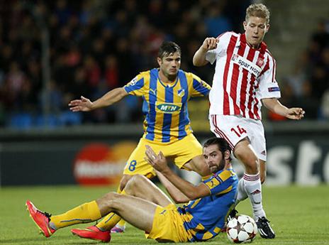 אפואל העבירה את ההכרעה לקפריסין (GETTYIMAGES)