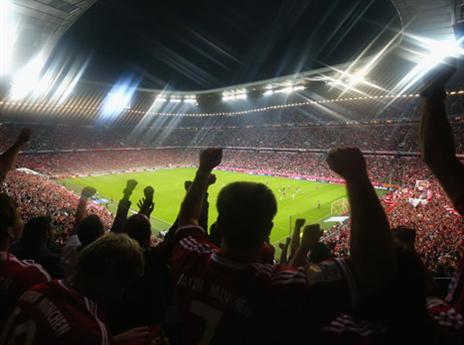 תפאורה מדהימה באליאנץ ארנה (getty)